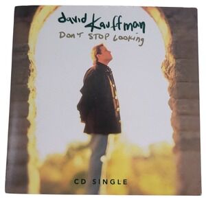 David‎ Kauffman Dont Stop Looking CD Single 1999 Damascus Road VTG Independent